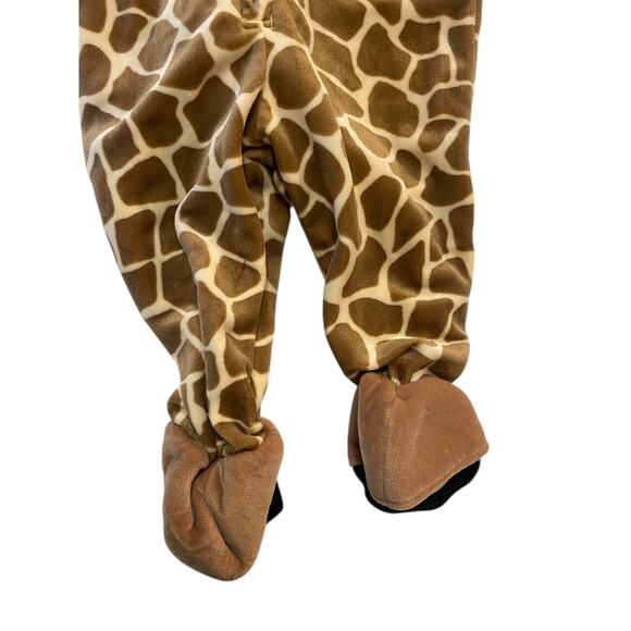 Miniwear Giraffe Plush One Piece Outfit Costume Baby 12M Soft Boys Girls - Picture 3 of 11
